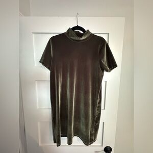 Madewell velvet dress